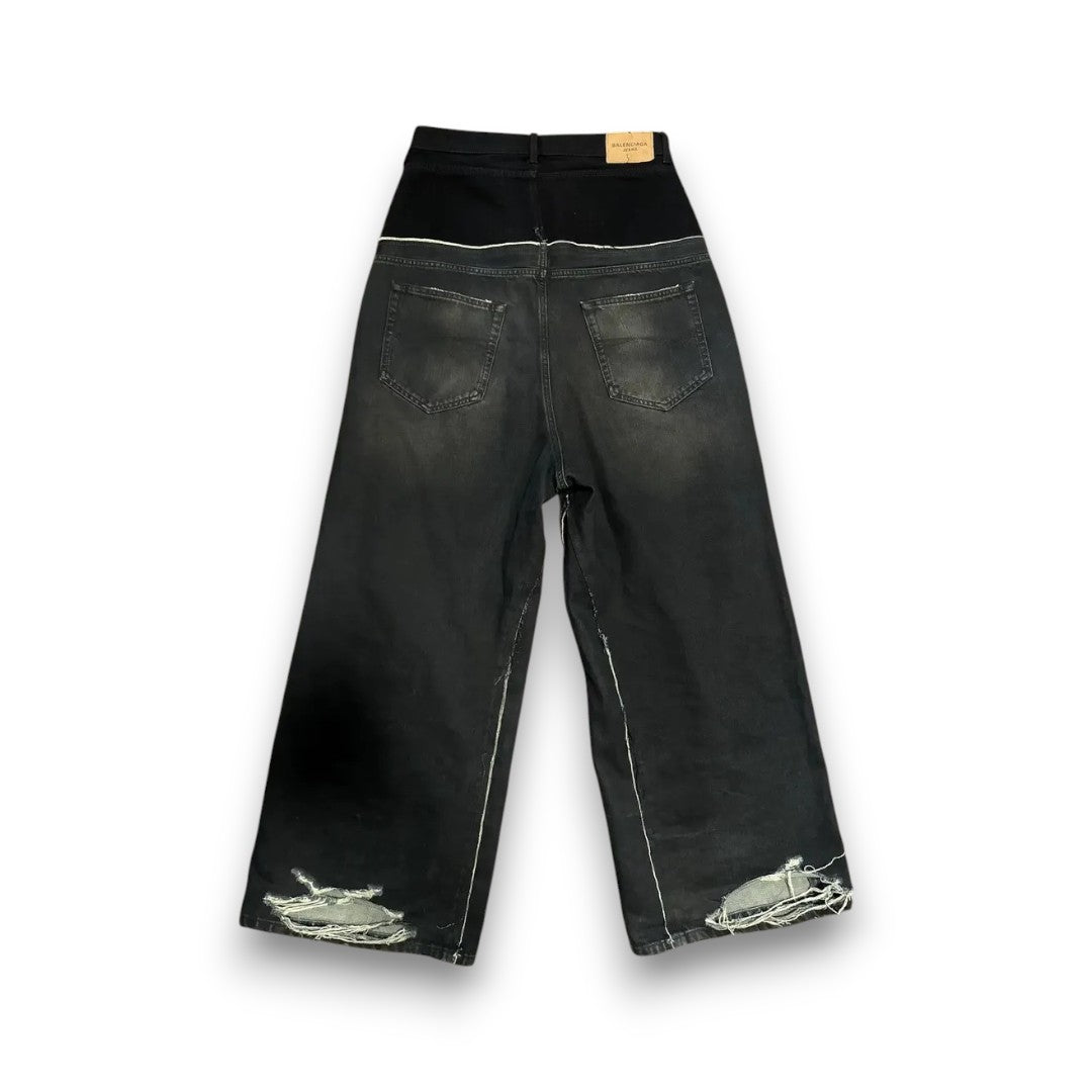 Balenciaga Double Waist Jean