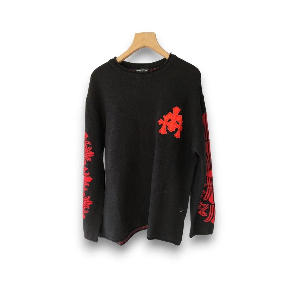 Chrome Hearts Red Cross Sweater