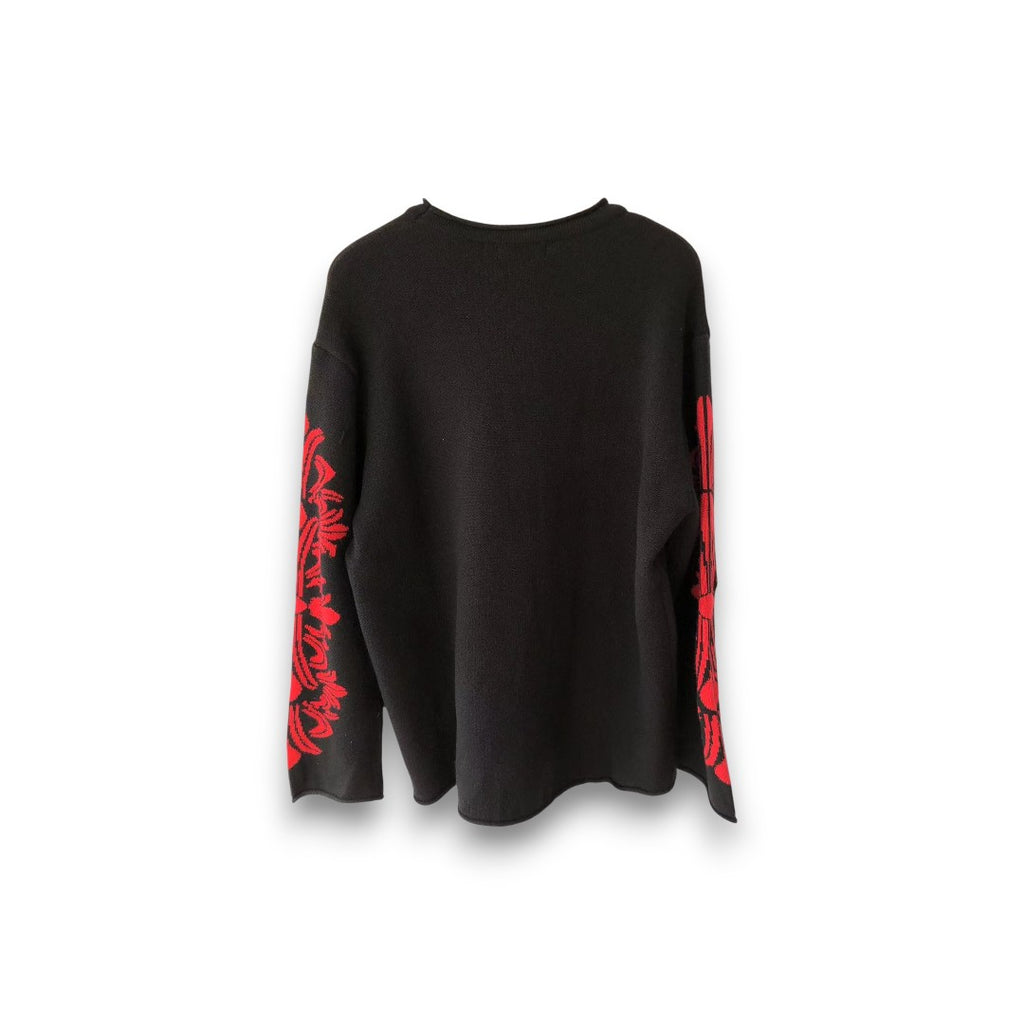 Chrome Hearts Red Cross Sweater