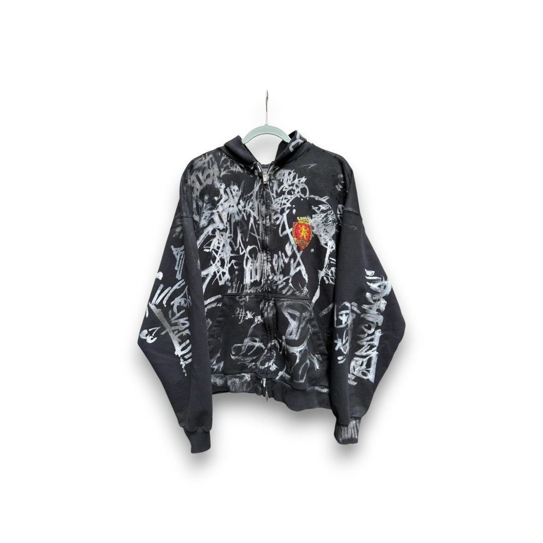 Balenciaga Skater Zip Black