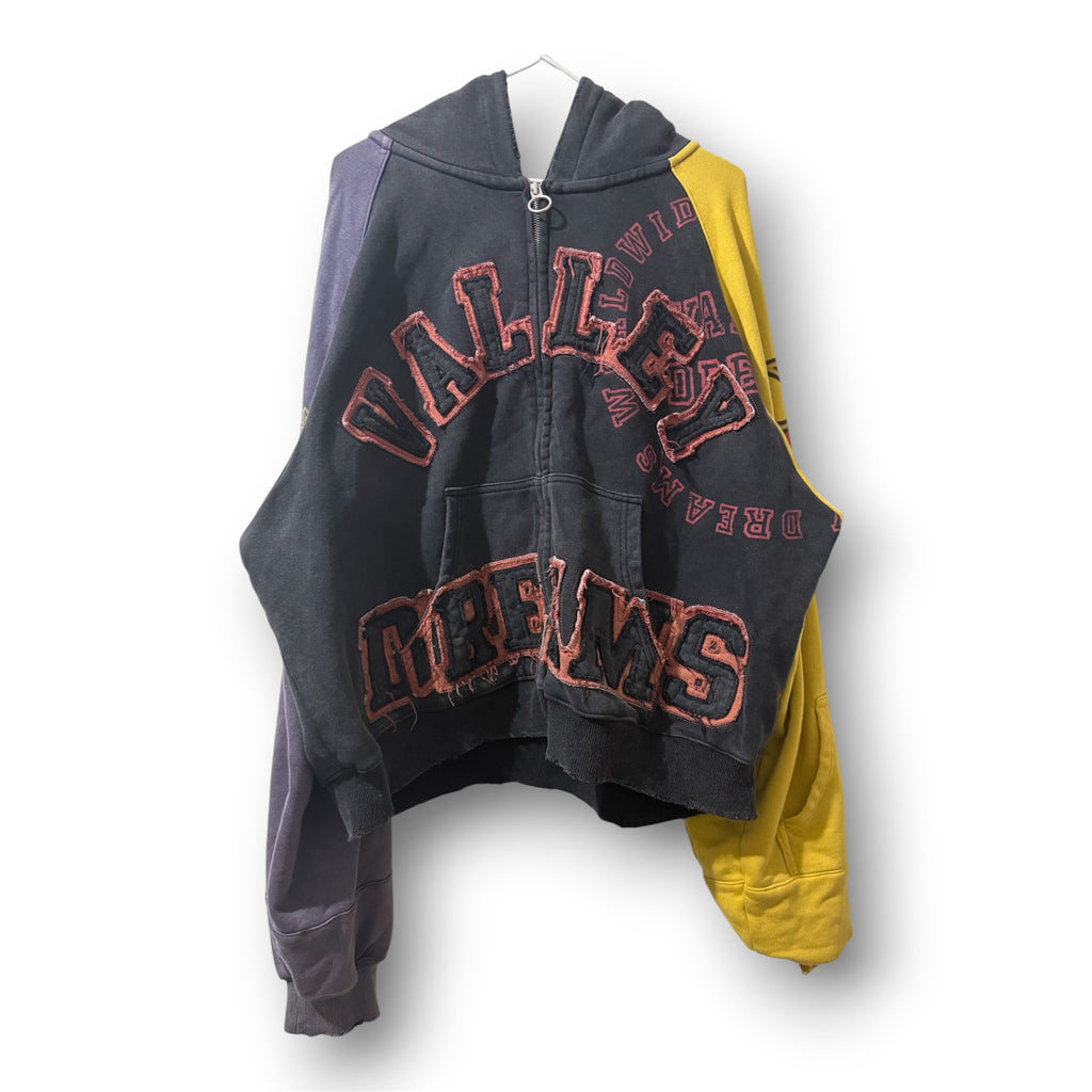 Vale Forever Crest Zip Up 'Purple/Black/Yellow'