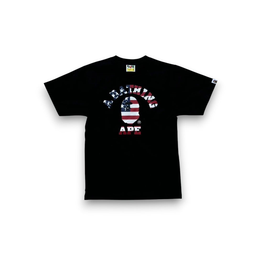 Remera Bape USA flag