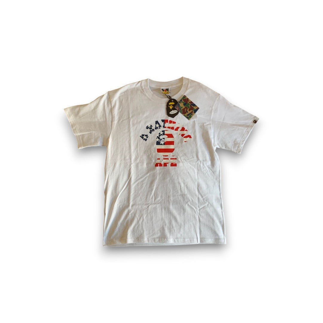 Remera Bape USA flag
