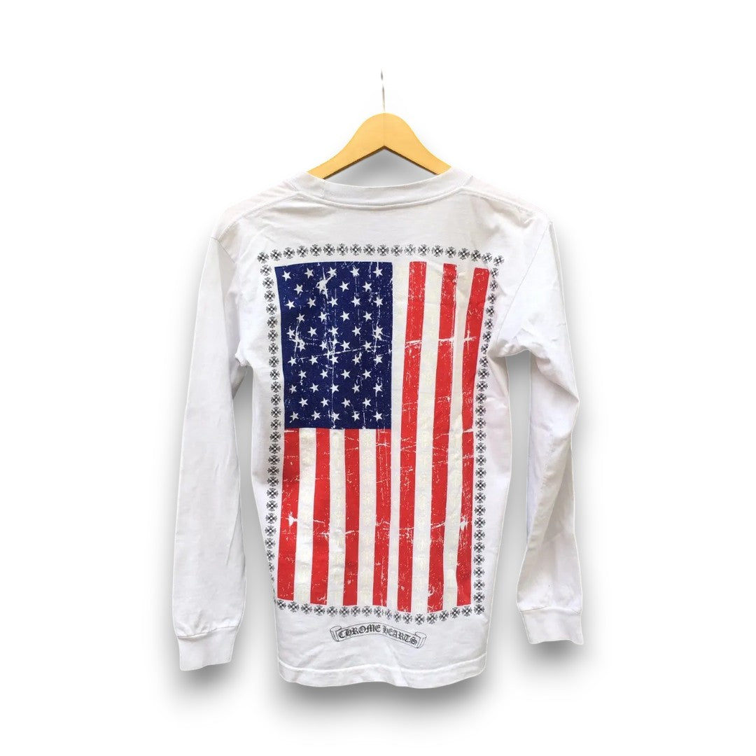 Longsleeve Chrome Hearts USA FLAG