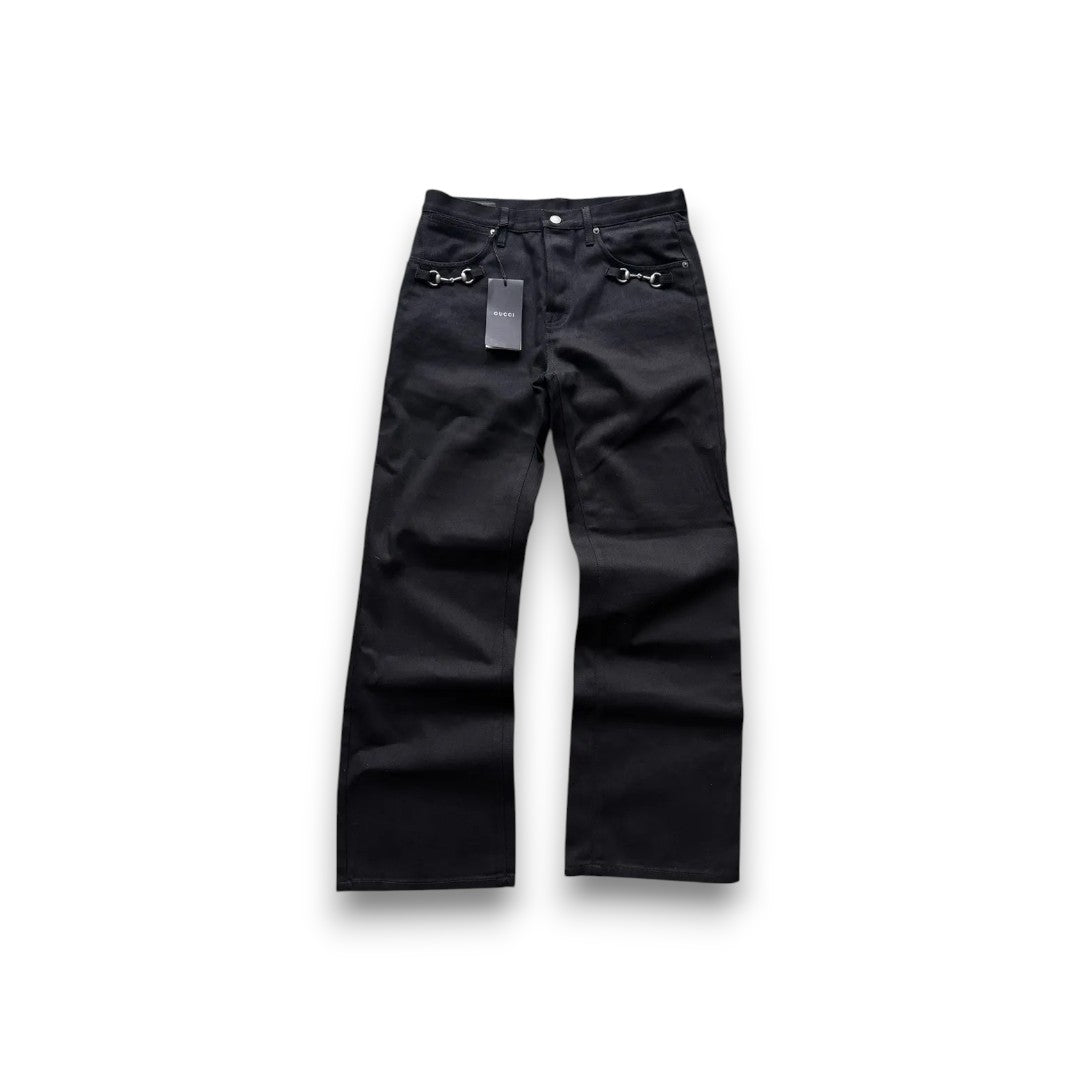 Gucci Denma Horsebit Jeans